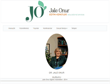 Tablet Screenshot of jaleonur.com